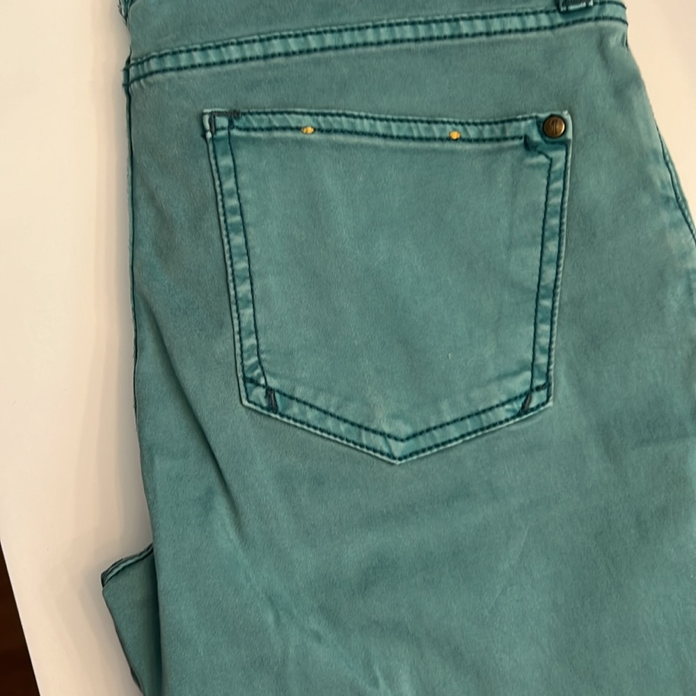 Women’s Teal Slim Jeans - Unbranded - Picture 3 of 3